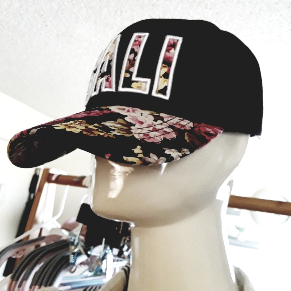 Women floral Cap california souvenir one size